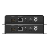extensor optico hdmi 4k 300m multimodo | ir | rs 232 y ethernet mediante cables de fibra optica duplex | compatible con usb 2.0 frecuencia de transferecia maxima de 25mbyte/s