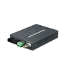 kit convertidor de medios de video sobre fibra gigabit wdm sc, monomodo a 20 km, tipo de video ahd/tvi/cvi/cvbs