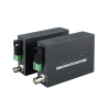 kit convertidor de medios de video sobre fibra gigabit wdm sc, monomodo a 20 km, tipo de video ahd/tvi/cvi/cvbs