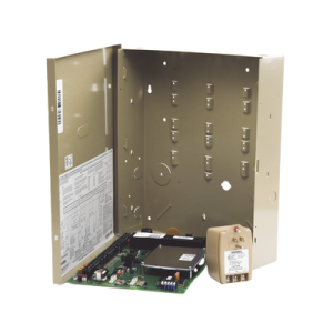 panel de alarma hibrido, 8 particiones, hasta 128 zonas, compatible con alarmnet y total connect