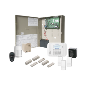 sistema de alarma con comunicador ip intercontruido en kit inalambrico