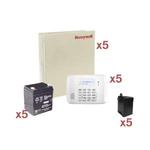 kit de 5 paneles vista48 con bateria y transformador