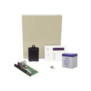 kit de panel de alarma vista48la con gabinete batería y transformador