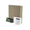 panel de alarma de 48 zonas con teclado alfanumérico y receptor inalámbrico interconstruido