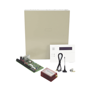 kit de panel de alarma hibrido/teclado 6160rf y comunicador 3g/4g con 1er aÑo "ilimitado" de comunicación 3g/4g/aplicación gratuita.