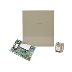 panel de alarma híbrido cableado convencional, inalambrico y vplex para 86 zonas