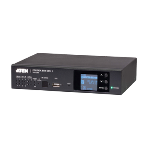 sistema de control aten| caja de control compacta gen. 2 | cpu de cuatro núcleos | 2/1 gb de memoria | monitor lcd | lan doble y aislada