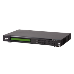switch de matriz hdim | 4k | 4x4 | con escalador | compatible con vieowall