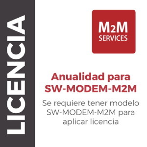 servicio por un año extra para sw modem m2m