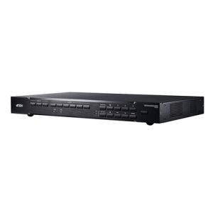 switch matricial 7x3 | con escalador de video | streaming | mezclador de audio | hdbaset | receptor de ir