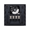 altavoz de montaje en pared | 2 vias | woofer 4" | tweeter 1" | ipx3 | 8 ohms | 70/100v | color negro | par