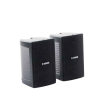 altavoz de montaje en pared | 2 vias | woofer 4" | tweeter 1" | ipx3 | 8 ohms | 70/100v | color negro | par
