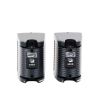 altavoz de montaje en pared | 2 vias | woofer 4" | tweeter 1" | ipx3 | 8 ohms | 70/100v | color negro | par