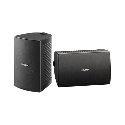 altavoz de montaje en pared | 2 vias | woofer 4" | tweeter 1" | ipx3 | 8 ohms | 70/100v | color negro | par altavoz de montaje en pared | 2 vias | woofer 4" | tweeter 1" | ipx3 | 8 ohms | 70/100v | color negro | par