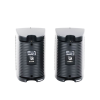 altavoz de montaje en pared | 2 vias | woofer 6.5" | tweeter 1" | ipx3 | 8 ohms | 70/100v | color negro | par
