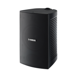 altavoz de montaje en pared | 2 vias | woofer 6.5" | tweeter 1" | ipx3 | 8 ohms | 70/100v | color negro | par
