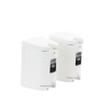 altavoz de montaje en pared | 2 vias, woofer 6.5 in, tweeter 1 in | ipx3, 8 ohms, 70/100v | color blanco | par