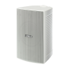 altavoz de montaje en pared | 2 vias, woofer 6.5 in, tweeter 1 in | ipx3, 8 ohms, 70/100v | color blanco | par