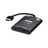 distribuidor hdmi true 4k de 2 puertos