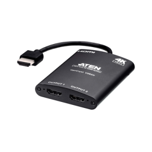 distribuidor hdmi true 4k de 2 puertos