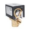 válvula 1/2" de control eléctrica vs9 para fan coil: dn20: pn20: 3 vías: 110 v ca: conexión npt
