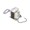 transformador de corriente 120/240/277/480 vac a 24 vac, con fusible. 75va