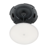 altavoz de plafón | woofer 8 in, tweeter 1 in | rango completo | 8 ohms | 70v, 100v | con caja acústica | par color blanco