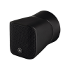 altavoz compacto | 1.5 pulgadas | montaje en superficie | rango completo | para música de fondo comercial | color negro.
