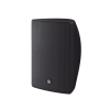 altavoz de montaje en superficie, woofer 5.25in, tweeter 0.75 in, bass reflex, ip35, ideal para instalaciones fijas, par color negro