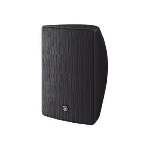 altavoz de montaje en superficie, woofer 5.25in, tweeter 0.75 in, bass reflex, ip35, ideal para instalaciones fijas, par color negro