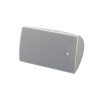 altavoz de montaje en superficie, woofer 5.25in, tweeter 0.75 in, bass reflex, ip35, ideal para instalaciones fijas, par color blanco