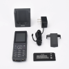 w611w es un teléfono ip wi fi portátil, resistente, moderno diseñado para aplicaciones de comunicación móvil.