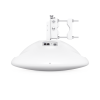 uisp wave profesional / estación cliente en 60 ghz, hasta 5.4 gbps, respaldo en 5 ghz, gps integrado