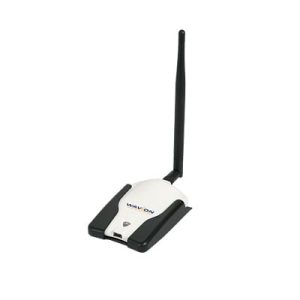 adaptador usb para laptop, alta potencia, mimo 1x1, 150 mbps, ieee 802.11b/g/n en 2.4 ghz, 400 mw de eirp.(producto wcpen 2400 u22, p/n 32412203)