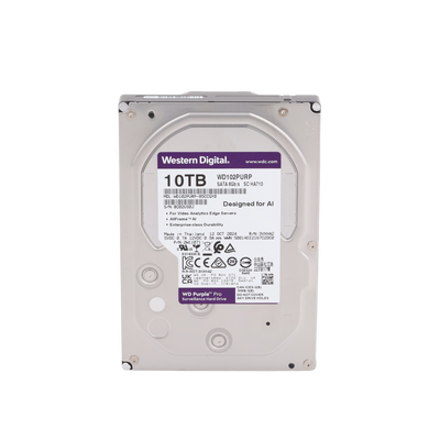 disco duro purple pro de 10 tb / 7200 rpm / optimizado para soluciones de videovigilancia con analiticos (meta data) / uso 24 7 / 5 años de garantia disco duro purple pro de 10 tb / 7200 rpm / optimizado para soluciones de videovigilancia con analiticos (meta data) / uso 24 7 / 5 años de garantia