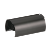 bajada de cable con control de radio de curvatura, para charolas wyr grid® de panduit, color negro