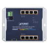 switch industrial poe administrable de pared capa 2, 8 puertos gigabit poe 802.3at y 2 puertos 100/1000x sfp