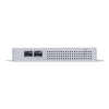 switch industrial poe administrable de pared capa 2, 8 puertos gigabit poe 802.3at y 2 puertos 100/1000x sfp