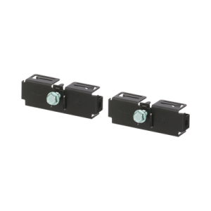kit de 2 clips para unión de charolas wyr grid de panduit, compatible con 8 y 12 in de ancho, color negro