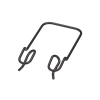 soporte de retención lateral, para charolas wyr grid® de panduit, 4 in de alto, color negro