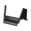 bajada de cable lateral con control de radio de curvatura, para charolas wyr grid® de panduit, color negro