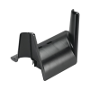 bajada de cable lateral con control de radio de curvatura, para charolas wyr grid® de panduit, color negro
