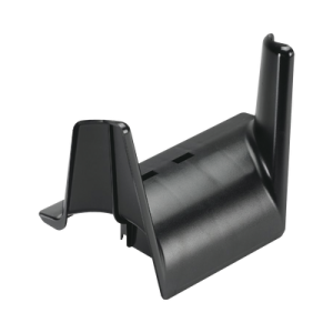bajada de cable lateral con control de radio de curvatura, para charolas wyr grid® de panduit, color negro