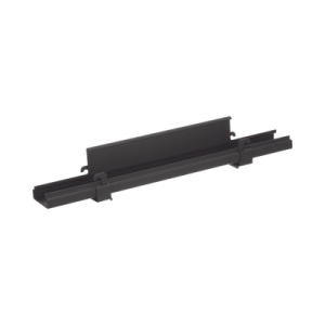 soporte de montaje a techo tipo trapecio, para charolas wyr grid de 12 in (304.8 mm) de ancho, uso con varilla roscada de 1/2", color negro