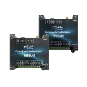 convertidor de lectora para control de acceso (cableado a inalámbrico) / 1 wiegand / 2 relevadores / 2 entradas / hasta 1.6 km de distancia