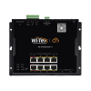 switch l2 poe industrial / administración cloud gratuita / 8 puertos poe af/at/bt 10/100/1000 mbps / 2 puertos sfp gigabit / máx presupuesto poe 145 w / montaje magnético riel din.