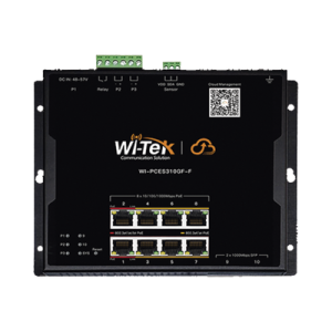 switch l2 poe industrial / administración cloud gratuita / 8 puertos poe af/at/bt 10/100/1000 mbps / 2 puertos sfp gigabit / máx presupuesto poe 145 w / montaje magnético riel din.