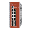 switch l2+ poe industrial / administración cloud web cli / 8 puertos poe af/at/bt 100/1000 mbps / 2 puertos sfp gigabit / presupuesto poe 460 w / protocolo ersp (redundancia enlaces)