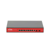 switch administrable capa 2 de 8 puertos 10/100/1000 poeaf/at + 2 x sfp gigabit, con respaldo para energía solar