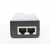 inyector poe 30w / poe 802.3 af/at / 48v / conexión plug and play / alcance de hasta 100 metros / aplicaciones cctv